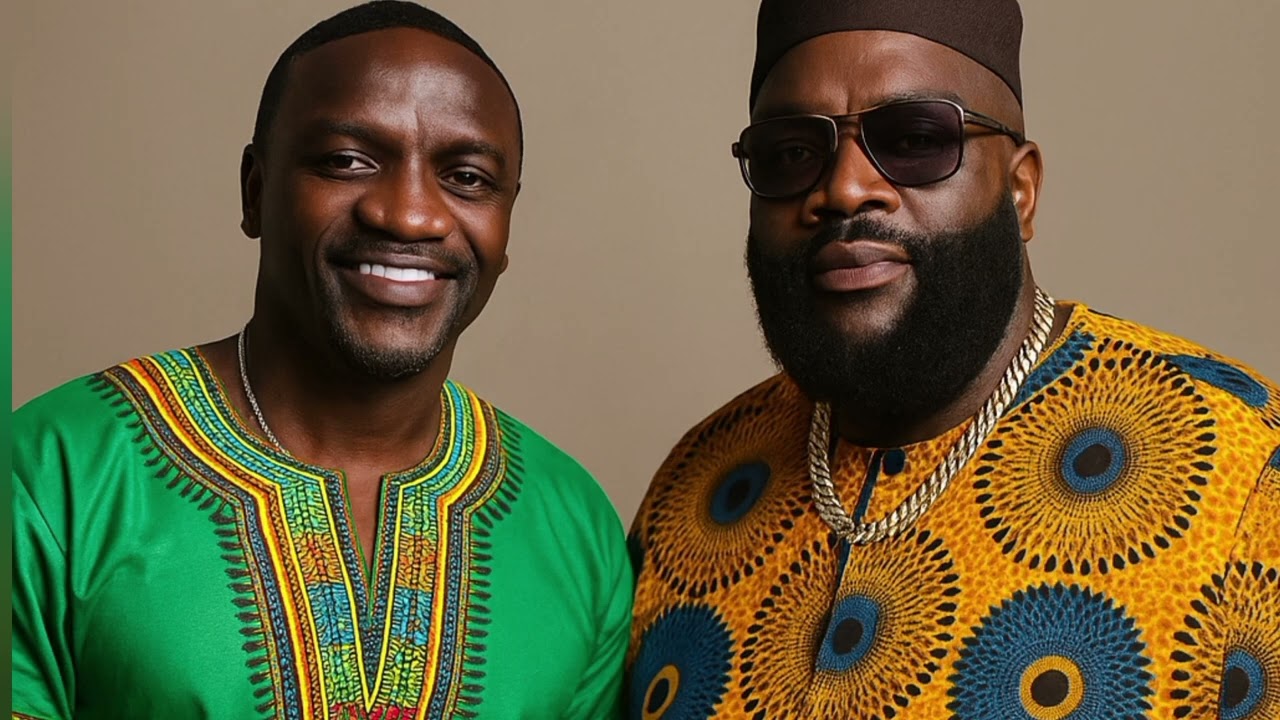 Akon Ft. Rick Ross - Blessed People (Official Lyrics Video) New music 