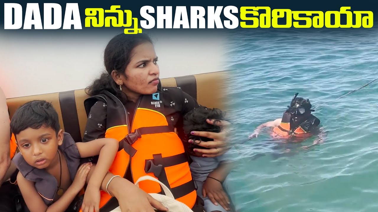 Dada నిన్ను Sharks కొరికాయా | Kuyya Vlogs