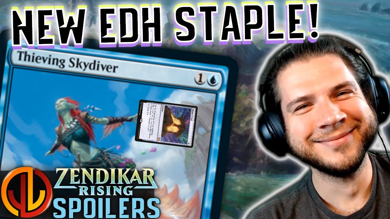 New EDH/cEDH Staple Thieving Skydiver & Bolt Lands [MTG Zendikar Rising Spoilers: Day 4]