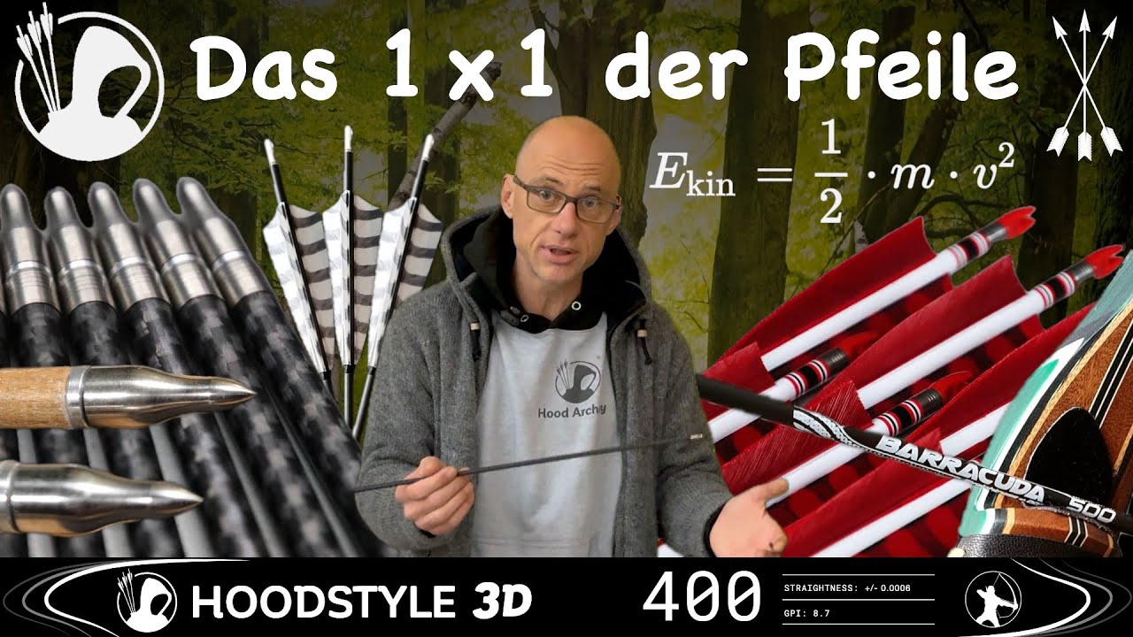 HOOD ACADEMY🎓|  Das 1 x 1 der Pfeilphysik – Den Flug des Pfeils verstehen! 🏹