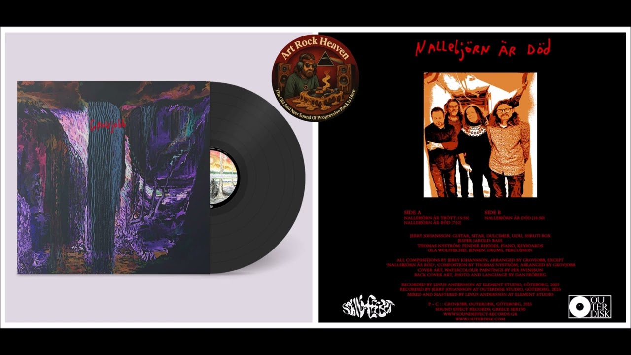 Grovjobb(Sweden)-Nallebj&ouml;rn &auml;r d&ouml;d(2025)-Nallebj&ouml;rn &auml;r tr&ouml;tt, (Progressive rock)