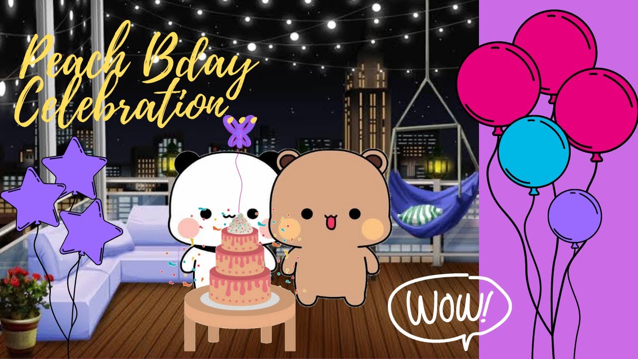 Today is Peach's  B'day yeahhhh!!!!!!😍Must Watch|| Goma's suspense surprise🥰|| Goma Peach Cute Story