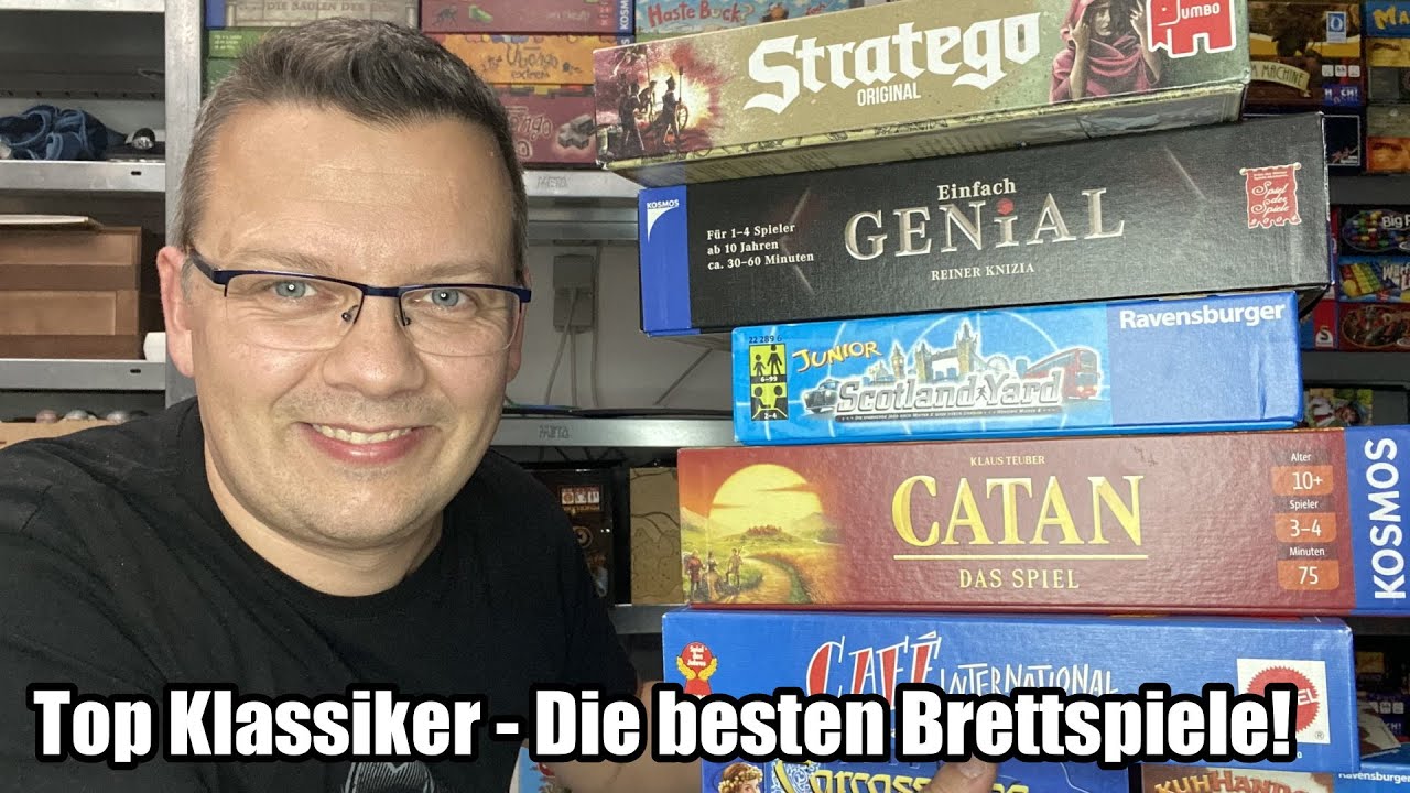 Top Klassiker - Die besten Brettspiele, Gesellschaftsspiele bzw. Kartenspiele