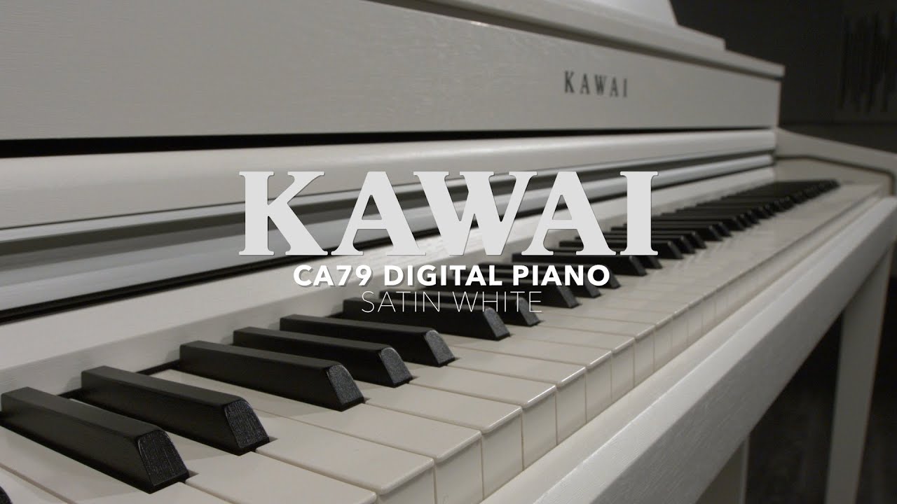 Kawai CA79 Digital Piano, Satin White | Gear4music demo