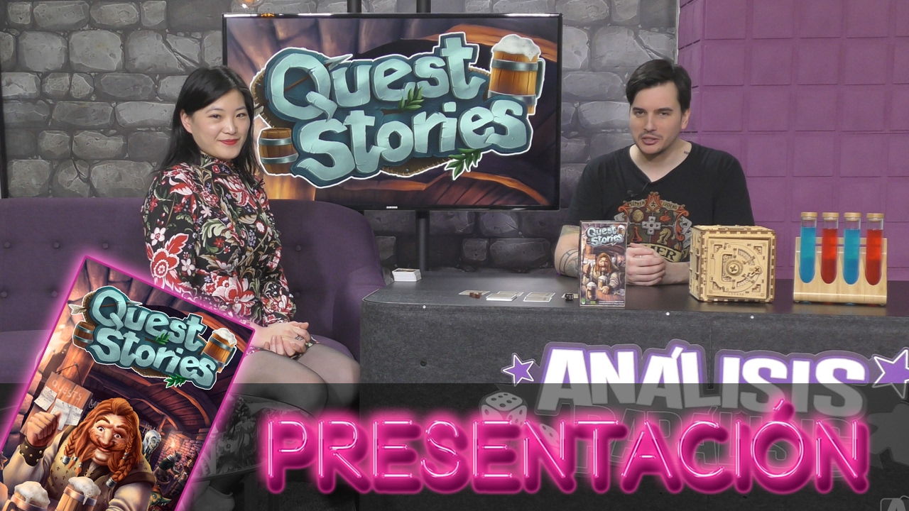 Presentaci&oacute;n - Quest Stories (Ediciones Primigenio)