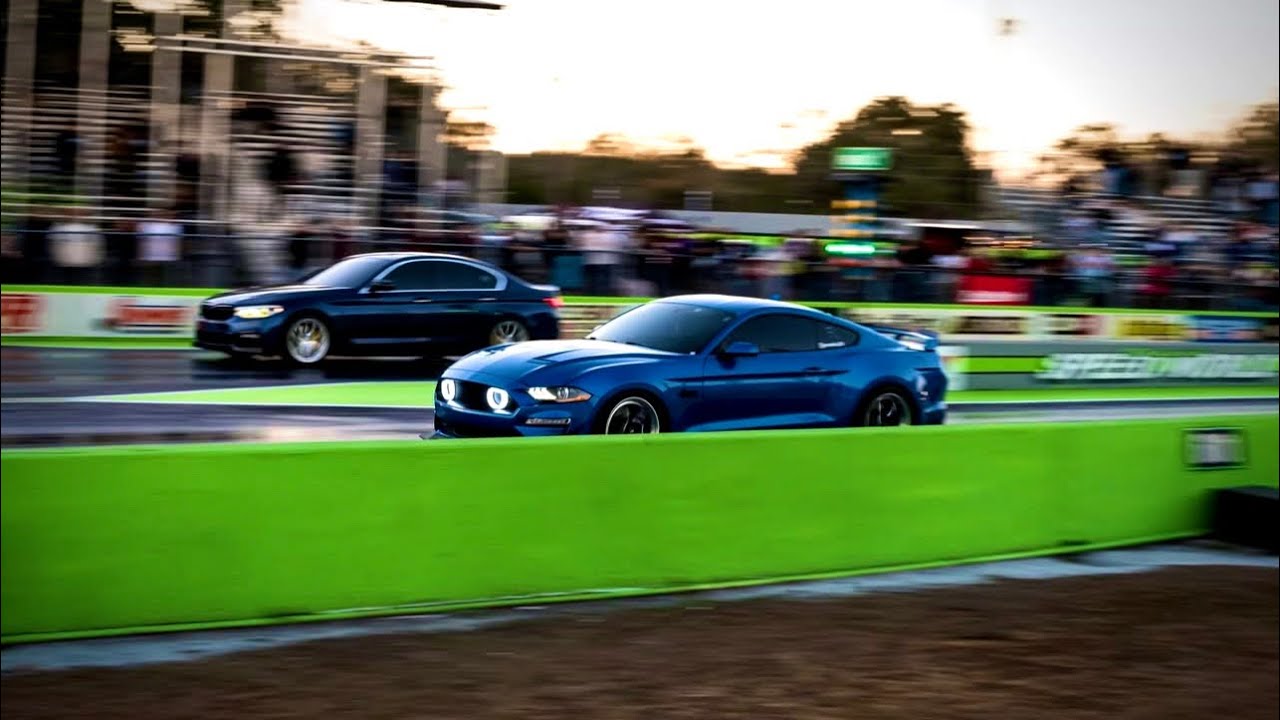 FIRST TIME AT THE DRAG STRIP WITH MY DAILY DRIVEN 540i….