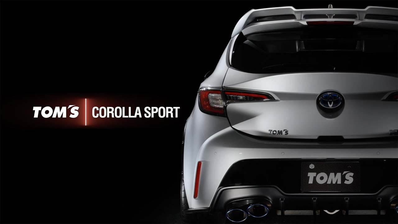 TOM'S COROLLA SPORT エアロ・マフラーサウンド