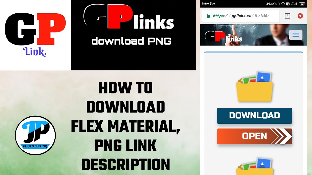 HOW TO DOWNLOAD FLEX BANNER MATERIAL, PNG LINK IN DESCRIPTION