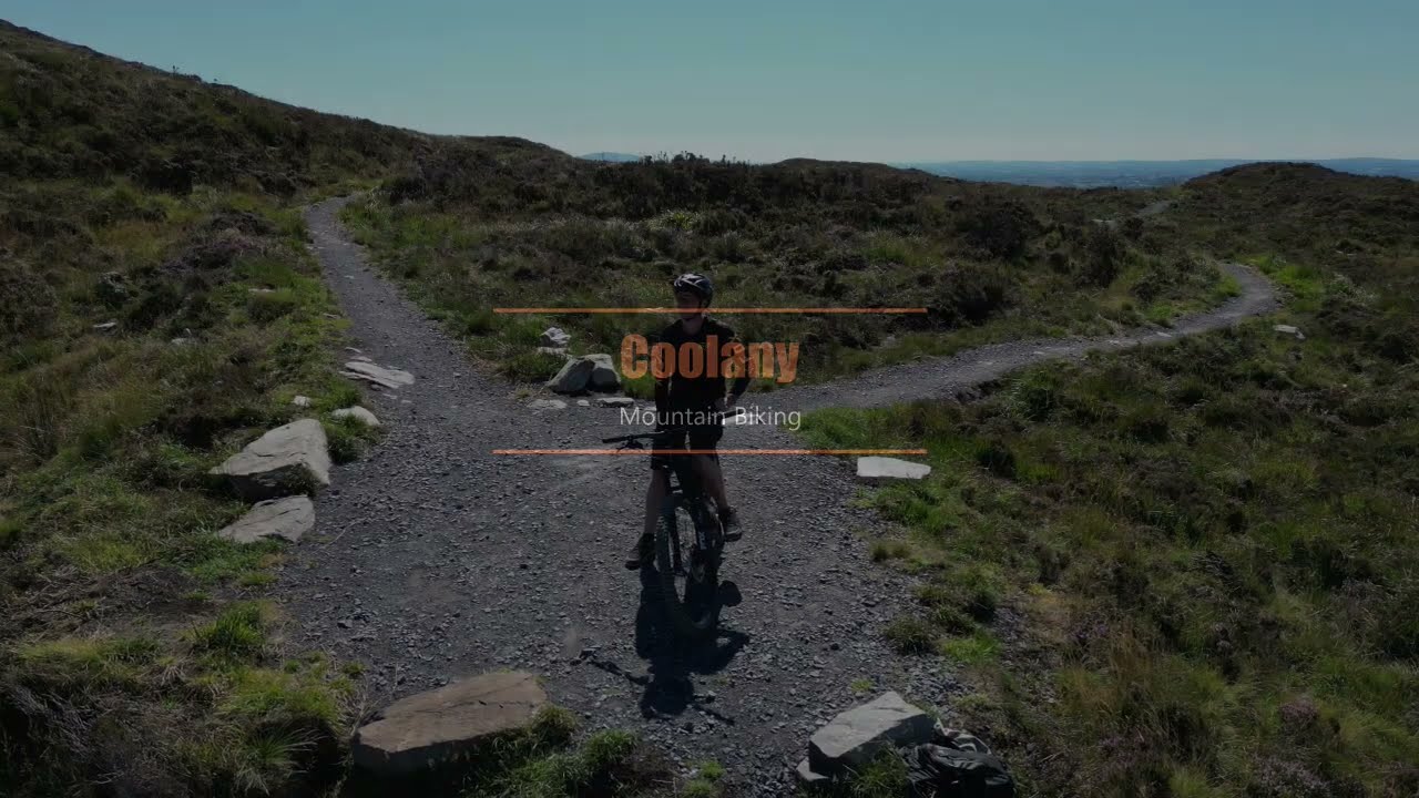 The Coolaney mtb trail, Sligo, Ireland. The full 