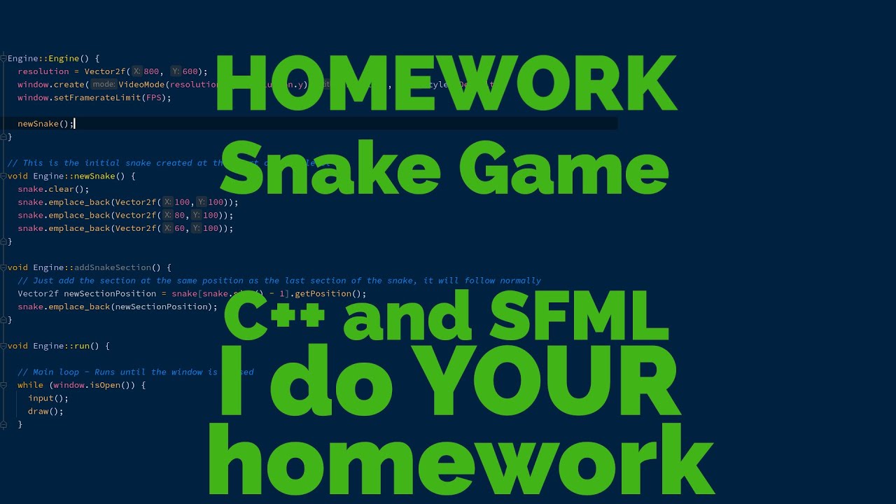 C++ Homework - Nibbles