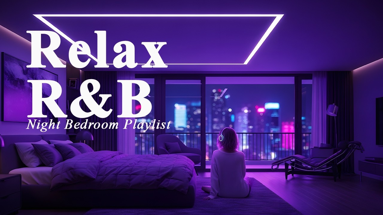 【Playlist】R&B Hypnotic Deep Soul neon rain, slow tempo beforebed ballad sleep 🌙