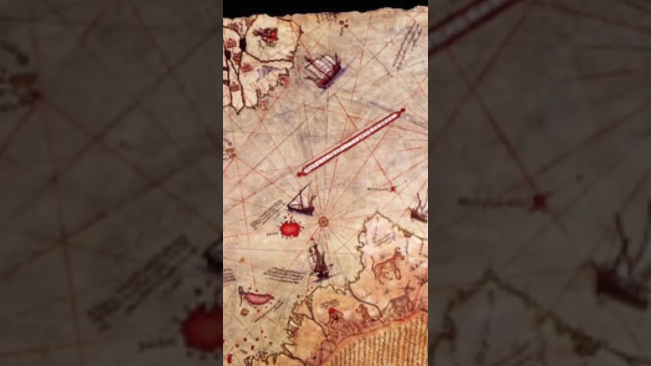 AI on Enigmatic Ancient Objects(The Piri Reis Map)