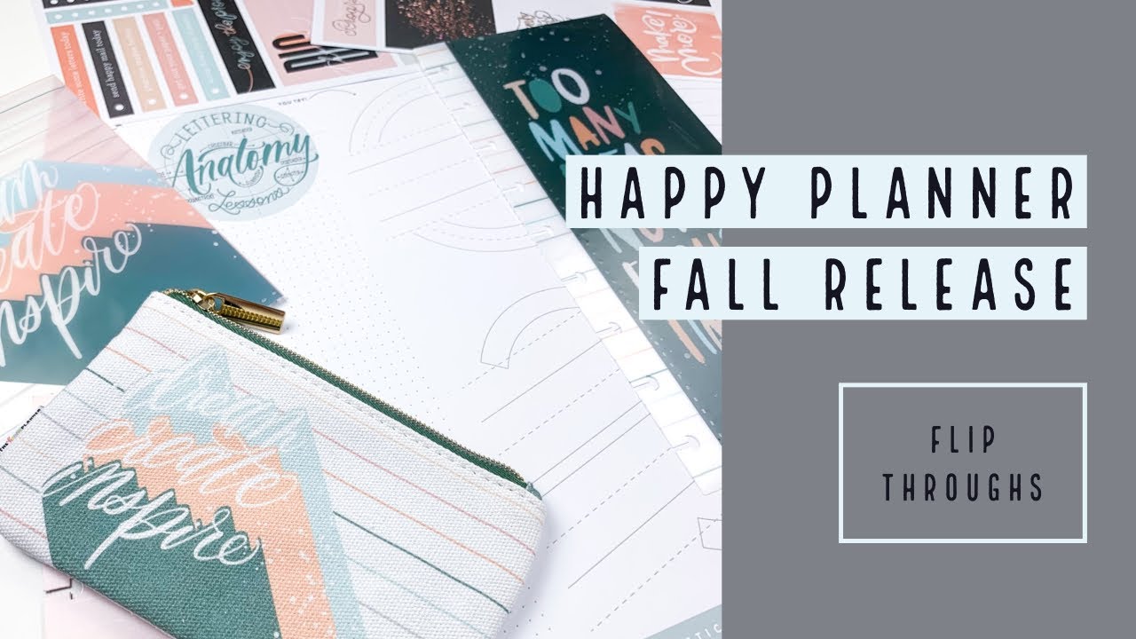 The Happy Planner | Fall Release | Planners and Accessories Flip Through