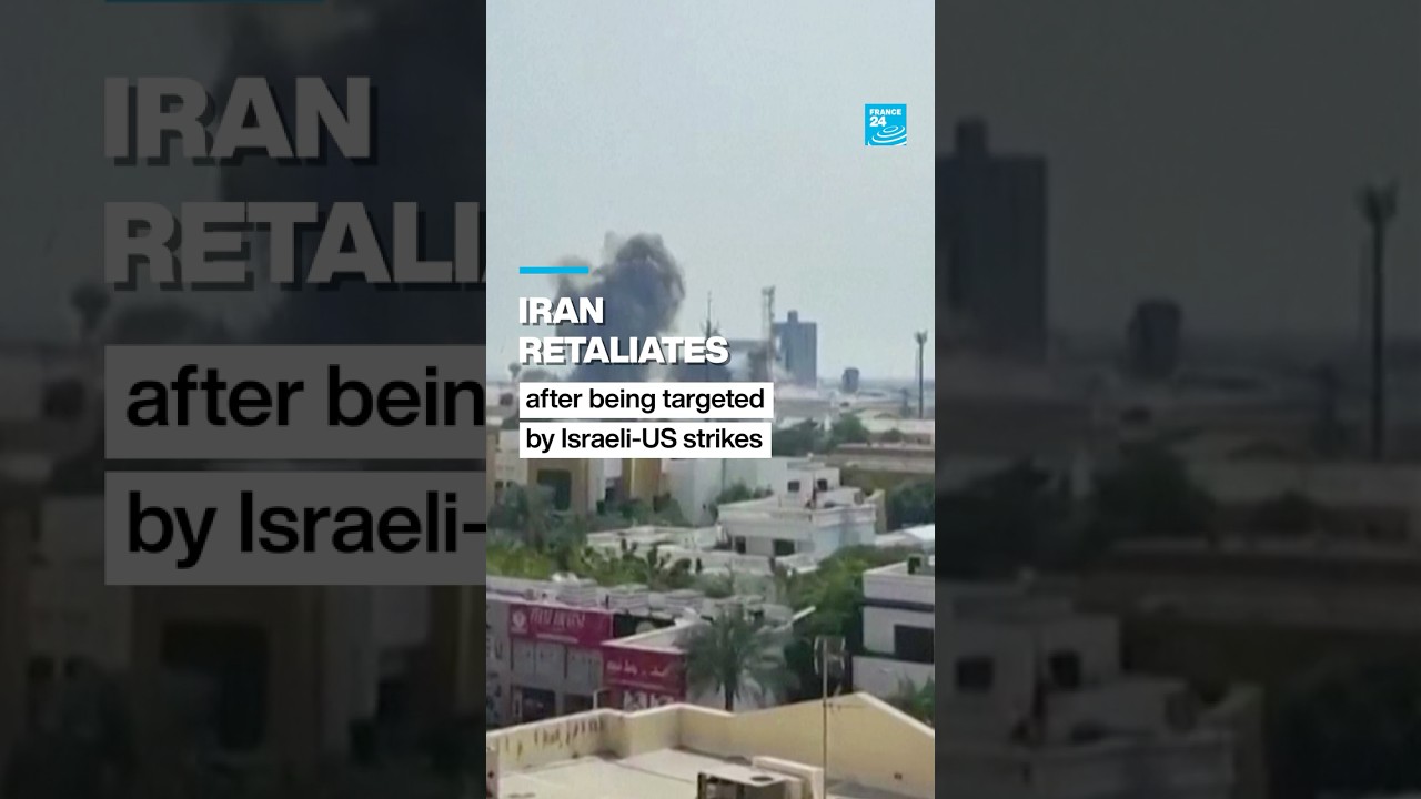 Iran retaliates after being targeted by Israeli-US strikes &bull; FRANCE 24 English