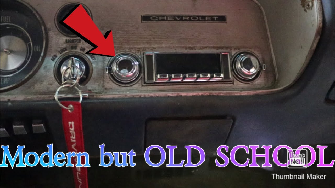 Retrosound Radio Installed in a 64 Chevelle