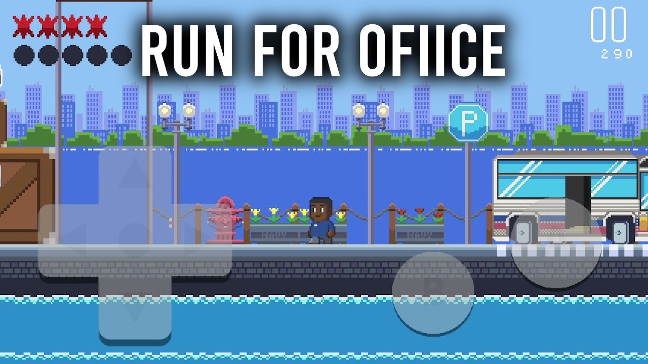 Run For Ofiice Web Platformer