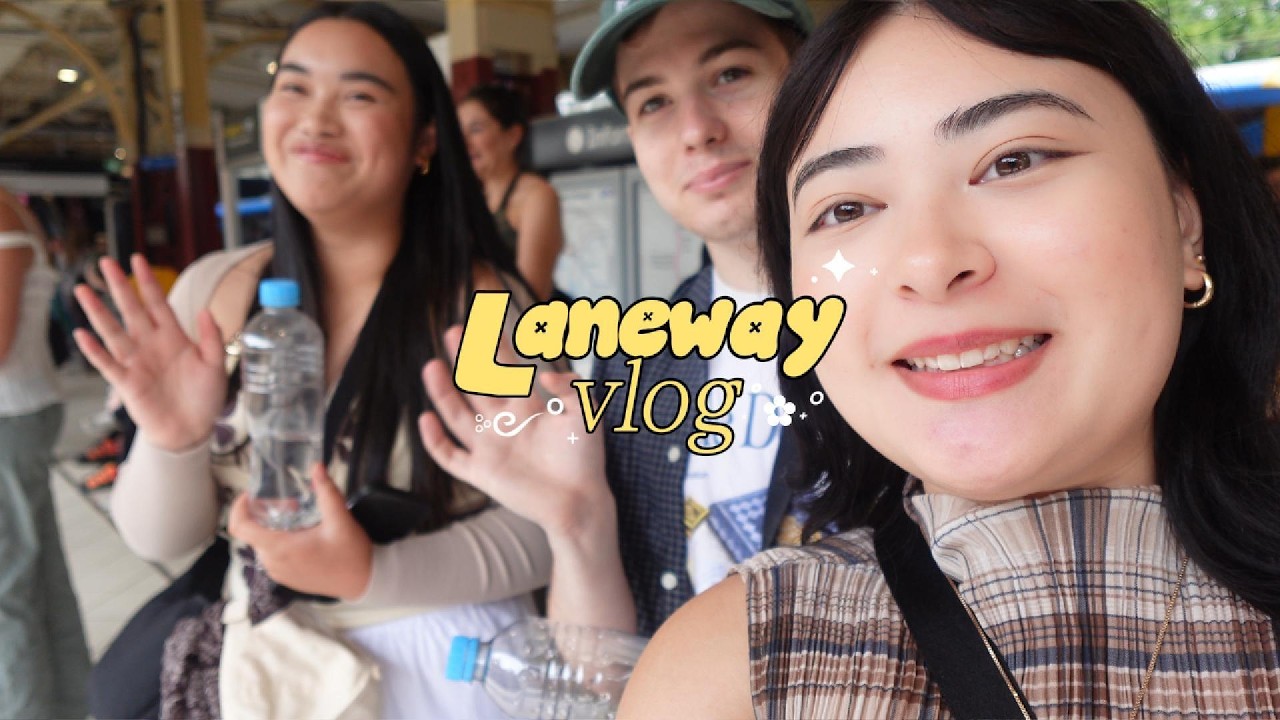 LANEWAY VLOG 🧚‍♂️ [melbourne 13/02/2026] ₊˚⊹ᰔ