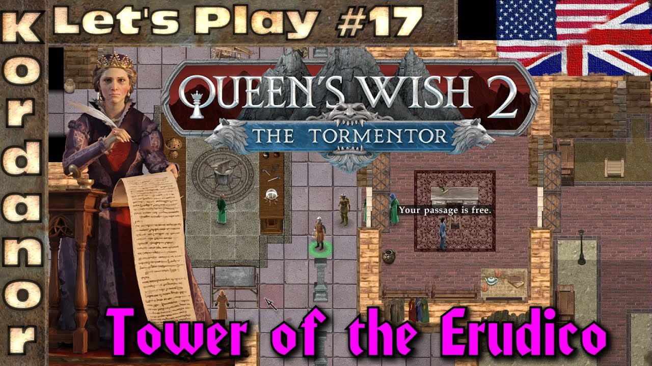 Let's Play &mdash; Queen's Wish 2 № 17: Башня Эрудико [Torment][EN] от Kordanor