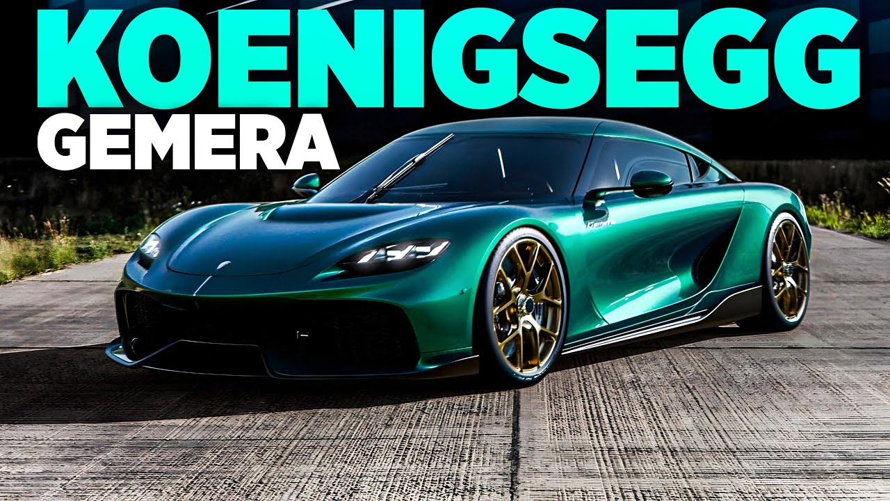 The new Koenigsegg Gemera 2023 with a Jesko engine!?!?