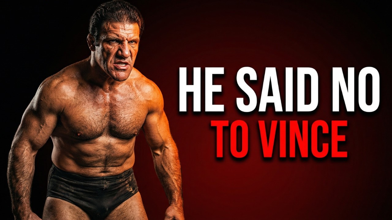 BRUNO SAMMARTINO: THE MAN WHO SAID NO TO VINCE McMAHON