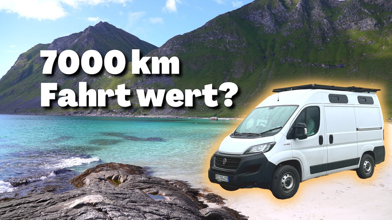 Schaut dieses Video bevor ihr mit dem Van nach Norwegen fahrt | Senja & Lofoten Vanlife Vlog