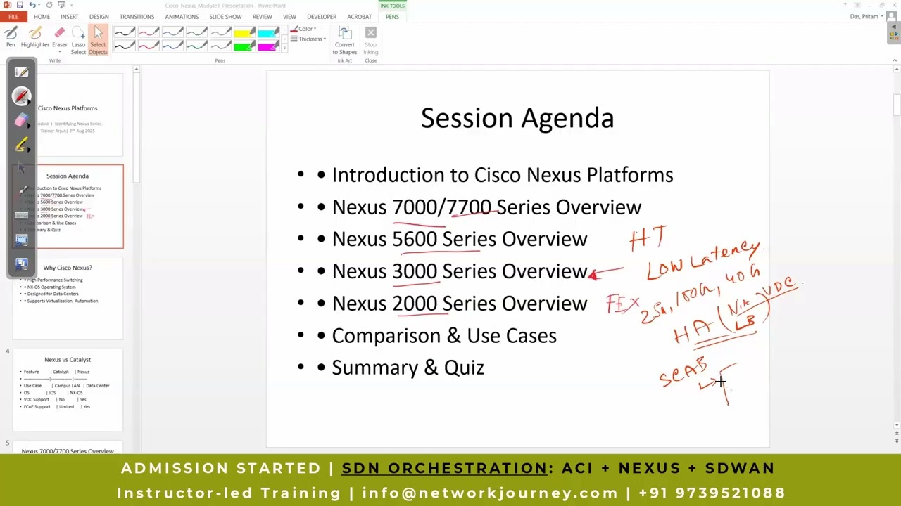 🔥 New Batch Launch: Cisco Nexus + SDWAN + ACI | Starting 9-Aug-2025 | LAB-Focused Training