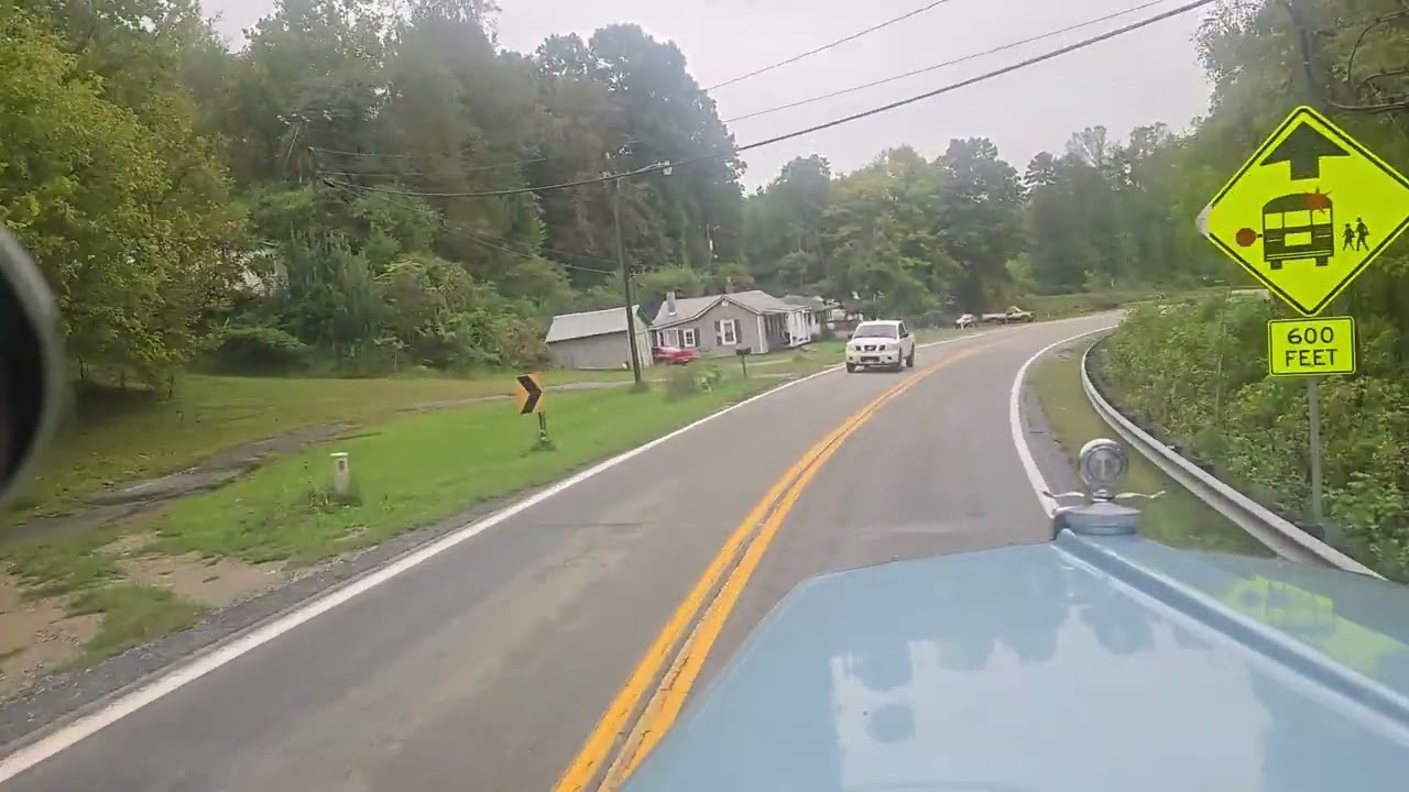 c15 cat acert twin turbo straight pipe pov morning drive#automobile #cummings #cat #18speed