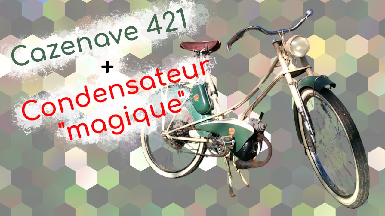 Réfection de l’allumage d'un vélomoteur Cazenave 421 avec la technique du 