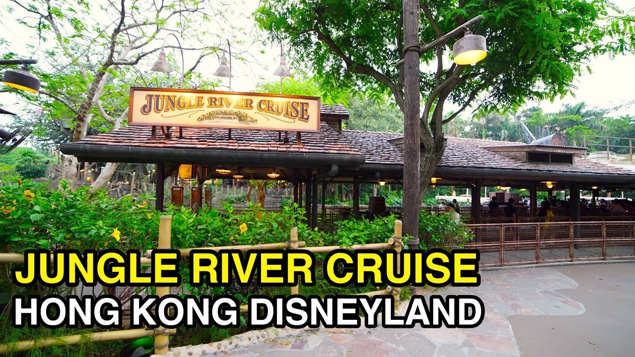 [4K] Jungle River Cruise : Hong Kong Disneyland