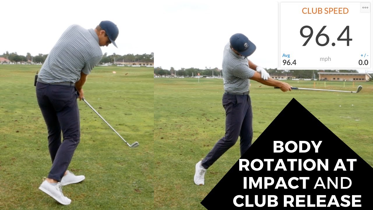 ROTATION AT IMPACT AND CLUB RELEASE