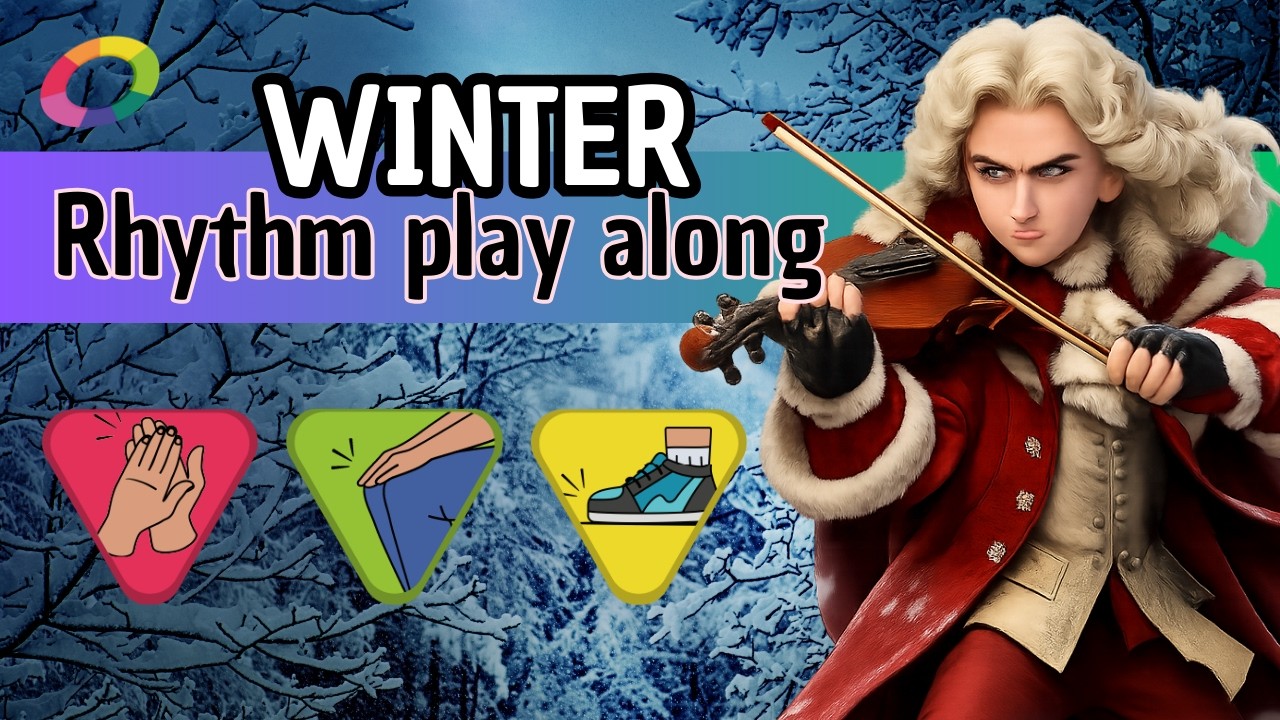 Winter – Vivaldi ❄️ Body Percussion Challenge | Classical Music with Body Percussion
