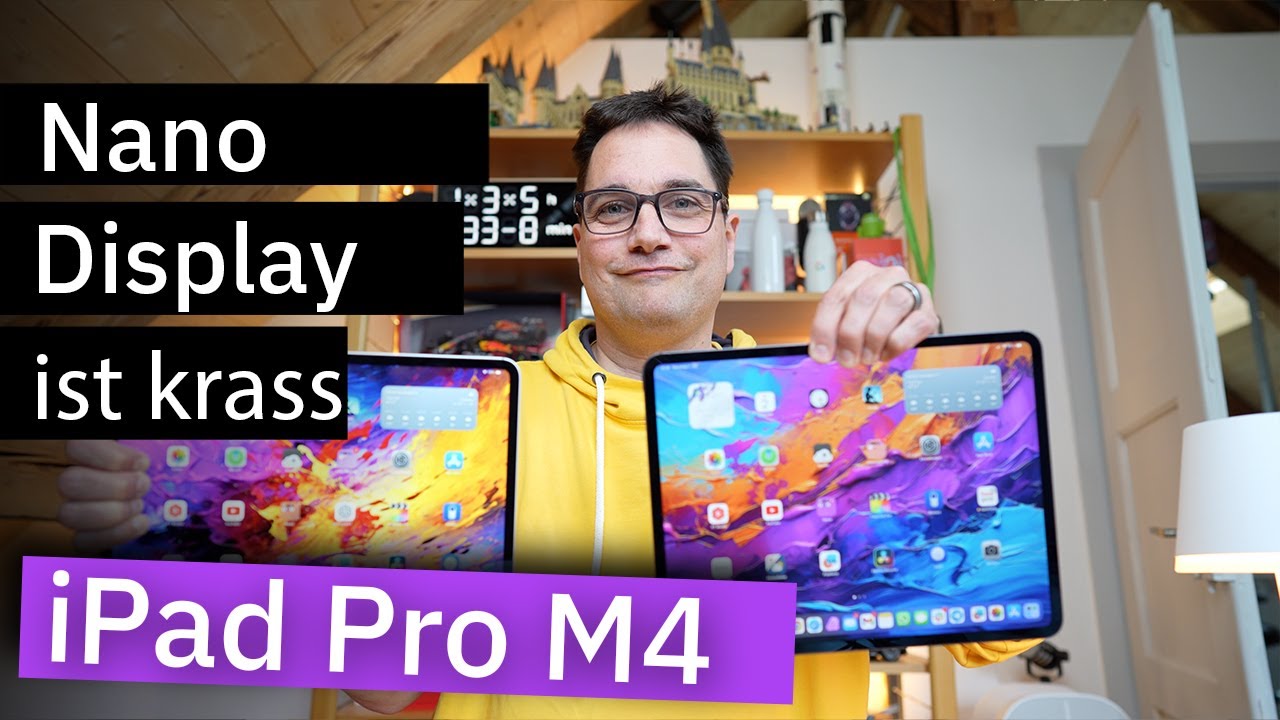 Test & Vergleich iPad Pro mit Nano Bildschirm und ohne: Keine Spiegelungen ist ein Gamechanger