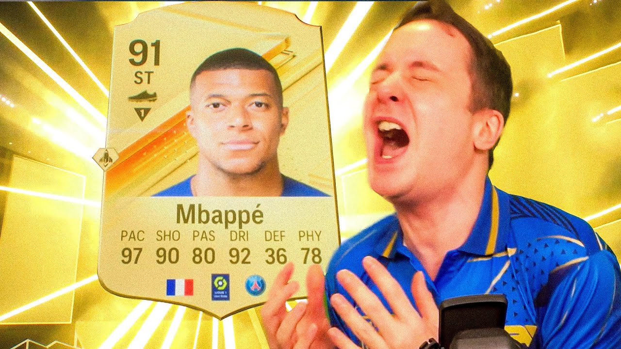 О боже, я снова взял Мбаппе!!! - Открытие набора Ultimate Team EAFC 24