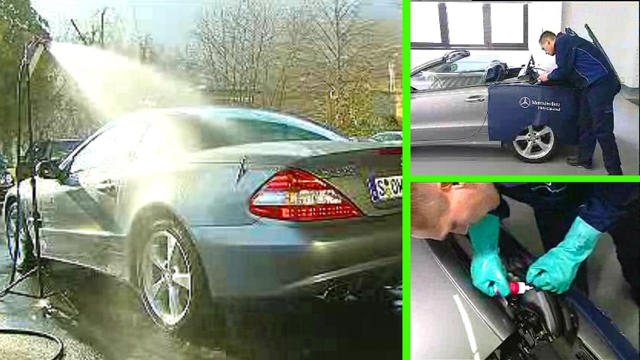 Mercedes-Benz SL - Water entry in area of C-pillar | R230
