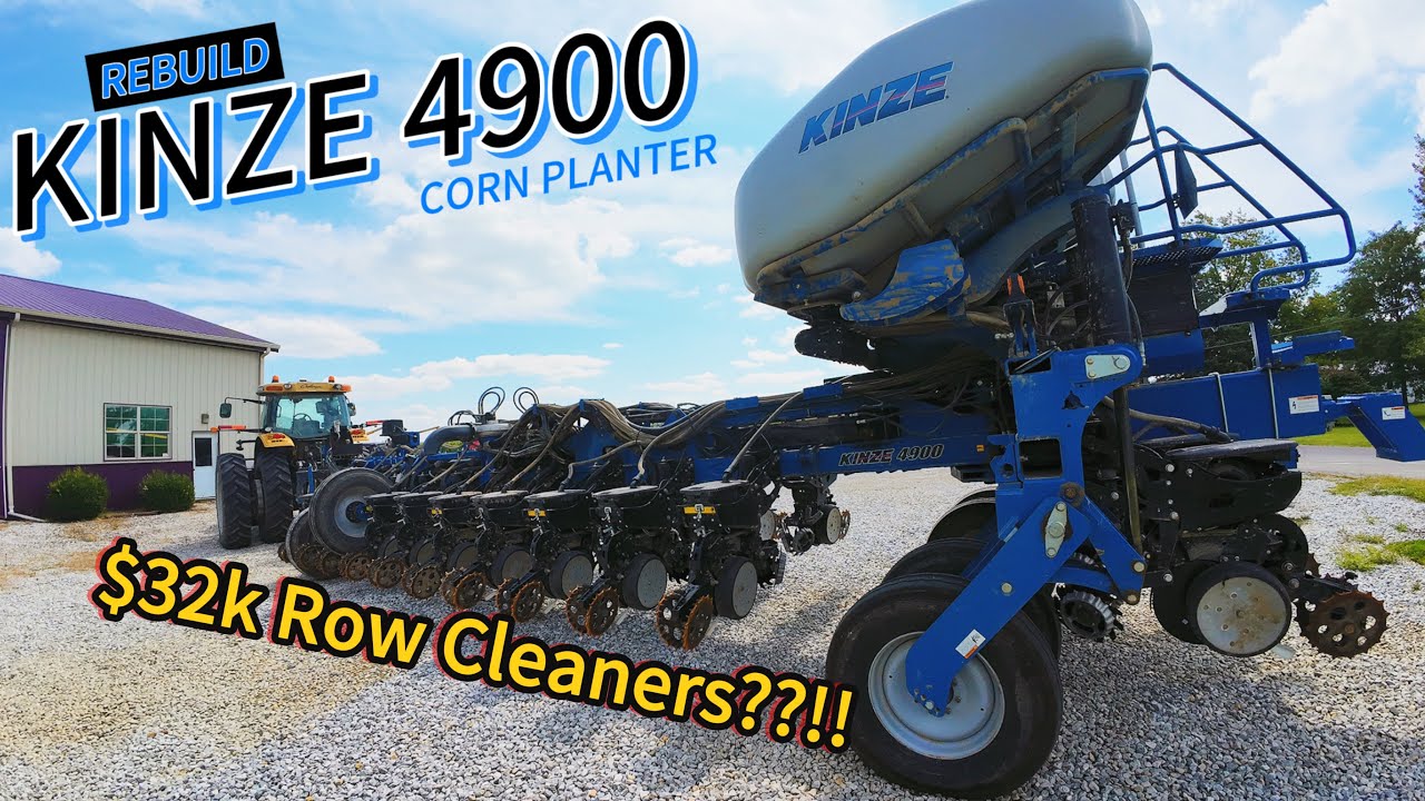 Rebuild Kinze 4900 24-Row Corn Planter: Full Overhaul | Save Big $$ Rebuilding Used Machinery 