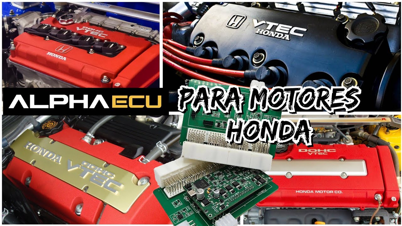 AlphaECU para Honda: Rendimiento Personalizado a tu Medida