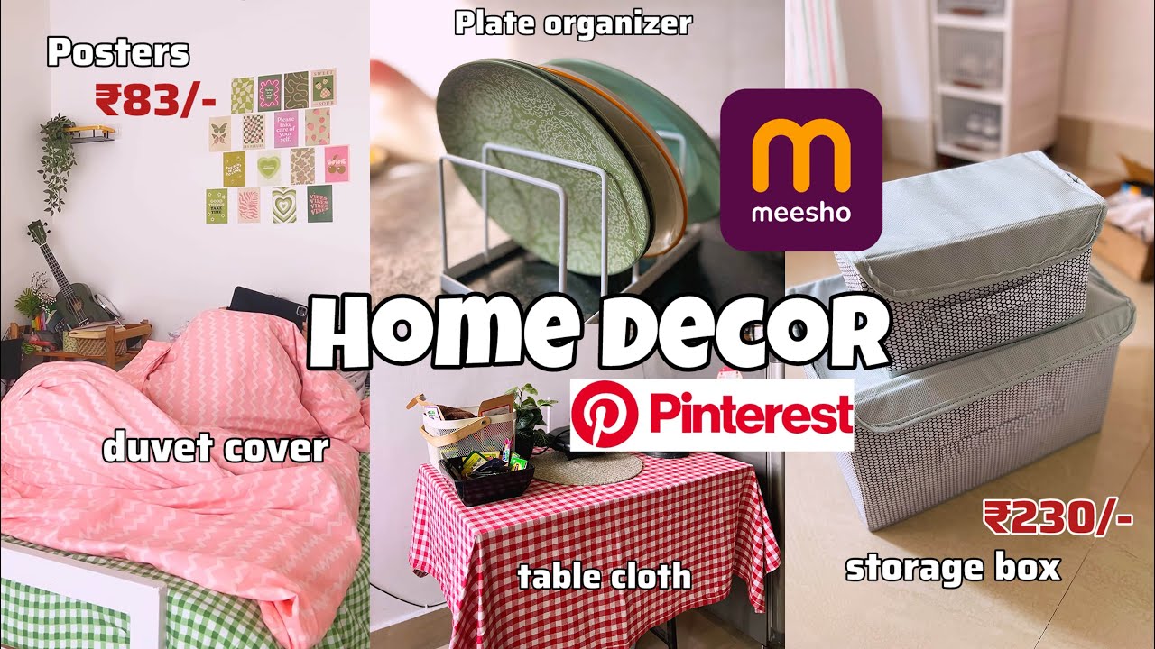 MEESHO Home Decor Finds🛋️📦| Kitchen finds📦✂️| starting from ₹80/- | affordable finds💯