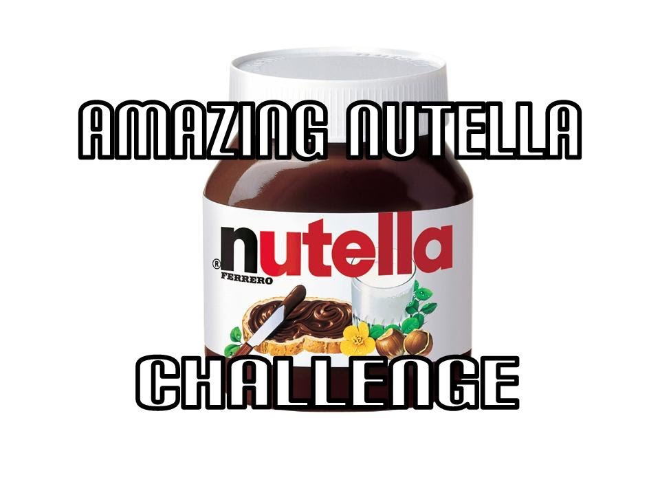 WHOLE JAR OF NUTELLA CHALLENGE!