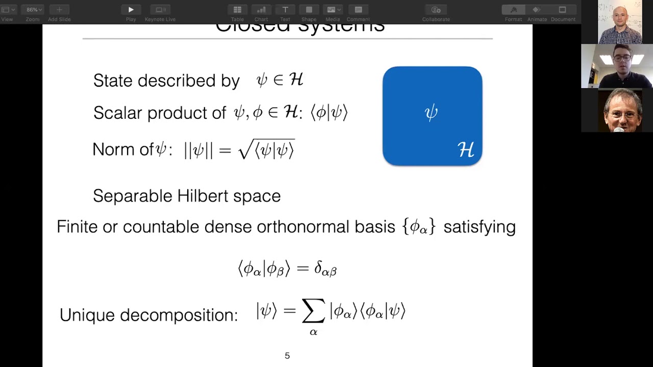 2020 11 03 NITheP Mini School Introduction to open quantum systems Lecture 1