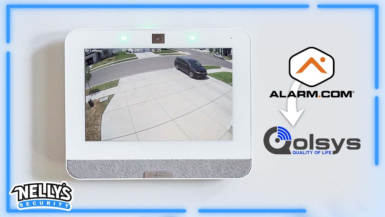 Как транслировать камеры безопасности Alarm.com на панель Qolsys IQ