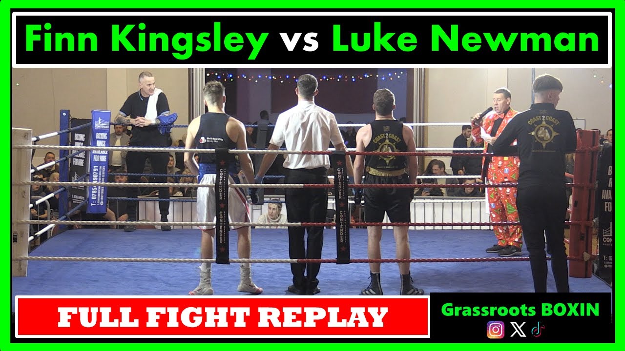 Finn Kingsley vs Luke Newman (Junior Contest) - FULL FIGHT - Coast 2 Coast ABC Show (16/12/23)