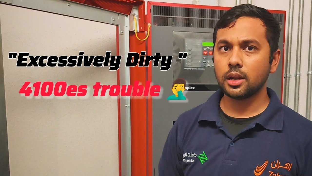 Как устранить проблему с чрезмерно загрязненным устройством | Панель Simplex 4100ES | Usamah | 03