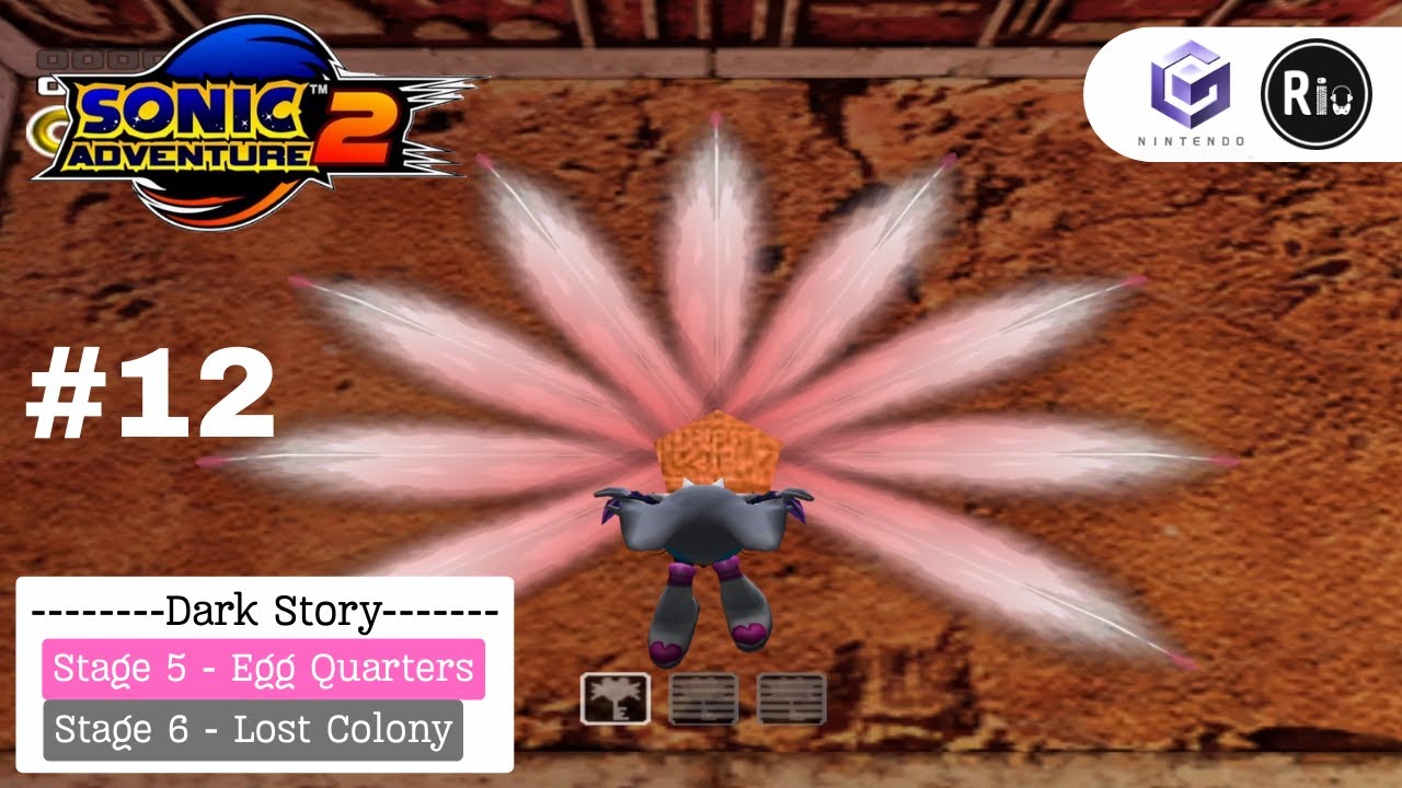 #12 Sonic Adventure 2 Battle – Dark Story Gameplay | Dolphin Emulator | 1080p HD