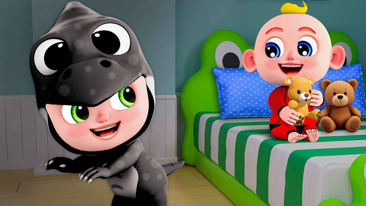 Monsters Under The Bed | No! Monsters Song | Nursery Rhymes & Kids Song | PIB World