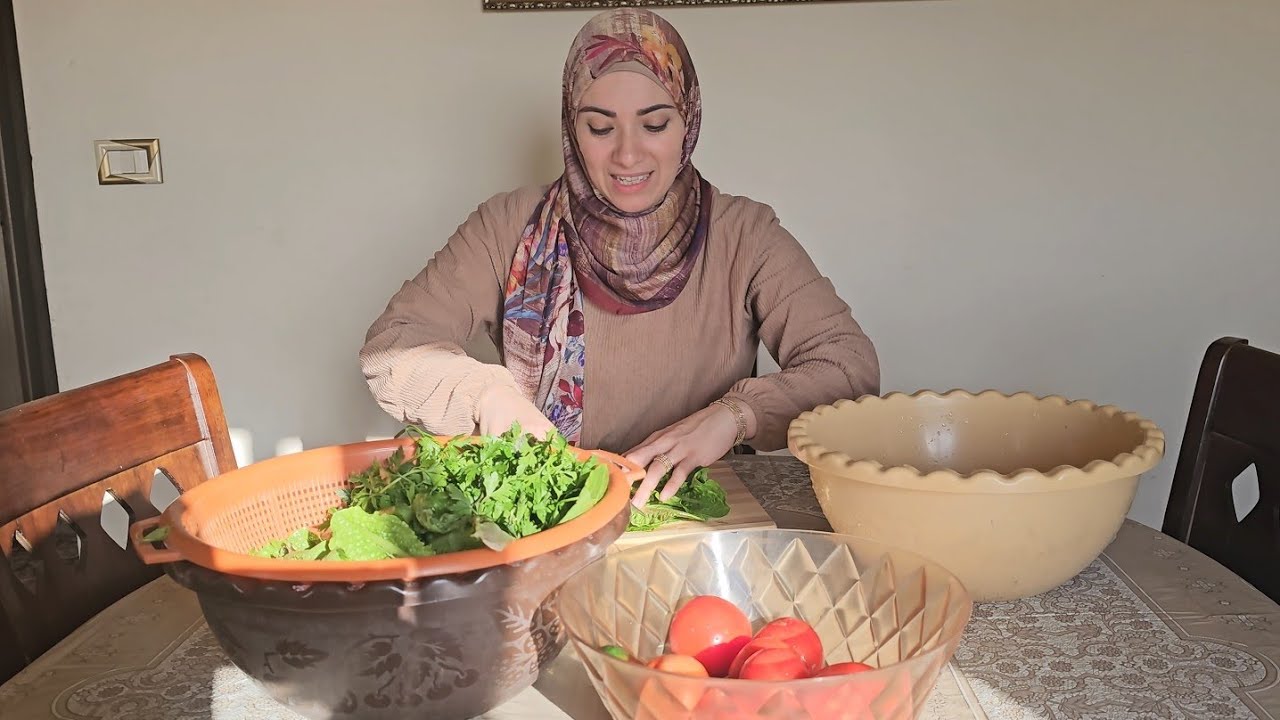 أول إفطار عند أهلي ...كل الأكل كان بنكهة أمي