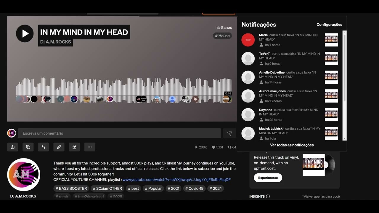 DJ A.M.ROCKS - IN MY MIND IN MY HEAD (7 Years Anniversary Edition)