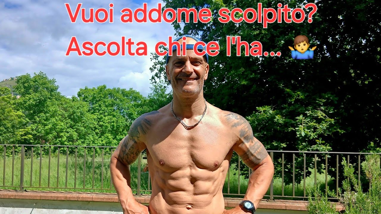 ADDOMINALI SCOLPITI? Ascolta chi ce li ha... 🤷‍♂️