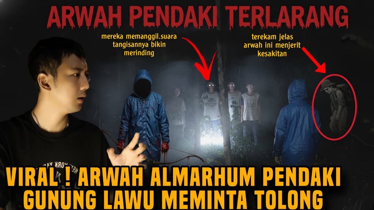 GEMETAR REKAMAN TAK SENGAJA PASAR SETAN DAN ARWAH PENDAKI DI JALUR LAWU @PurwaMisteriCh 
