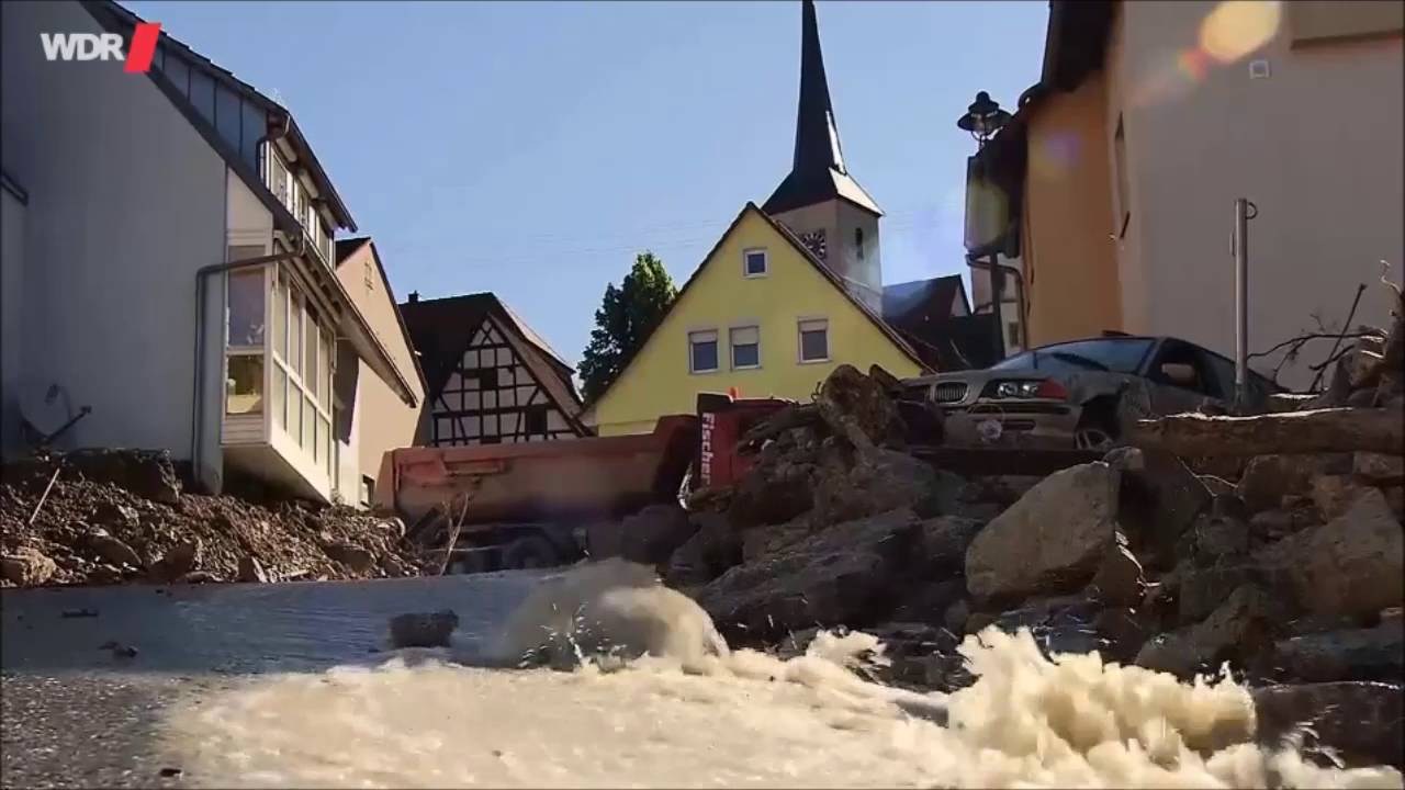 Land unter - Der Unwetter-Sommer 2016