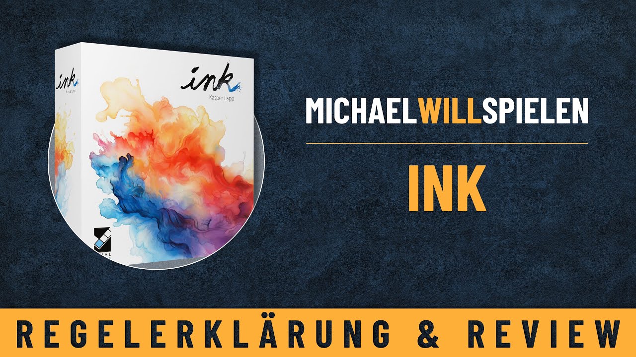 INK – Regelerklärung und Review – Wunderschönes Plättchen-Legespiel
